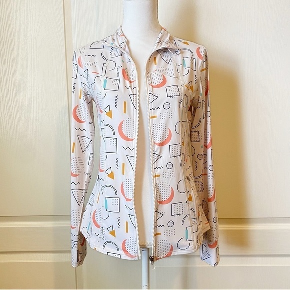 SwingJuice 90'S Style Golf Women’s Full Zip Jacket Size Medium - Picture 4 of 13